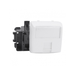 Legrand Oteo - Prise RJ45 Cat. 6 FTP appareillage saillie composable - blanc - Réf : 086147