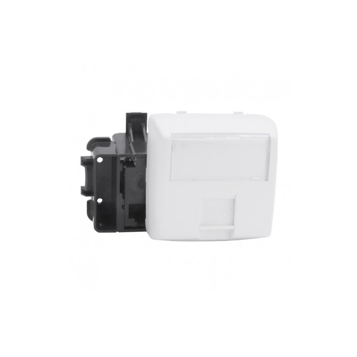 Legrand Oteo - Prise RJ45 Cat. 6 FTP appareillage saillie composable - blanc - Réf : 086147