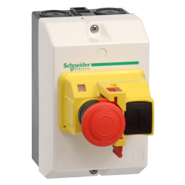 Schneider - Coffret Tesys Vide pour GV2Me Arrêt D'Urgence - Réf : SCHGV2MCK04