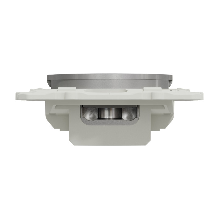 Schneider - Odace - Prise TV simple - Antenne - À vis - Aluminium - Réf : S530445
