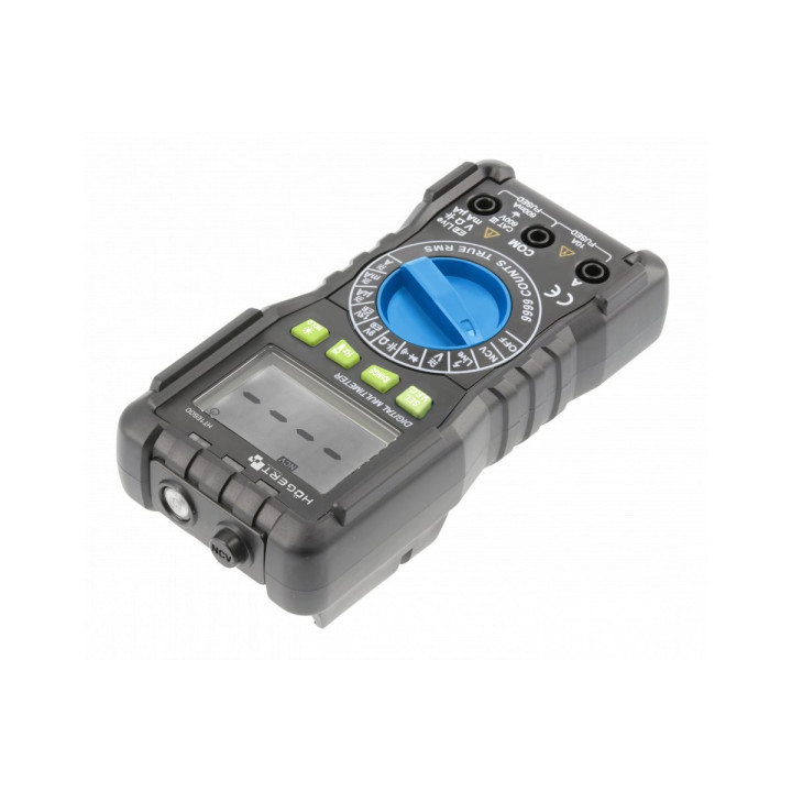 Hogert - Multimètre numérique - Cat 3 - 600V - Réf : HT1E600