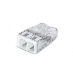 WAGO - Boîte de 100 Bornes auto fils rigide 2 x 2,5mm2 - Réf : WAG 2273-202