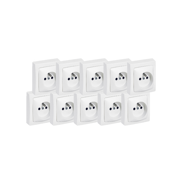 Legrand Oteo - Prise de courant 2P+T 16A - 230V -Réf : 086027x10