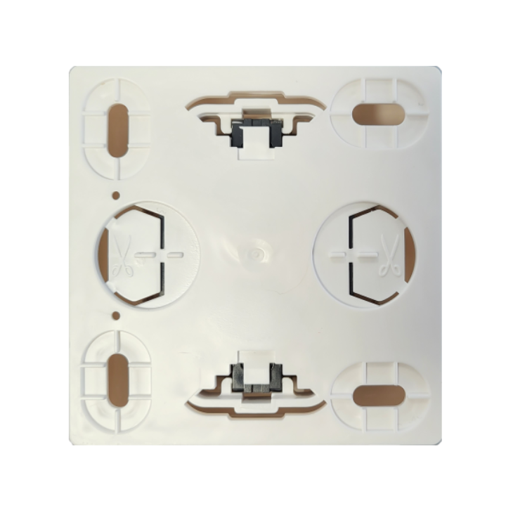 Legrand Oteo - LOT de 10 boîtes de dérivation saillie complet - blanc - Réf : 086057x10