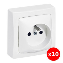 Legrand Oteo - Prise de courant 2P+T 16A - 230V -Réf : 086027x10