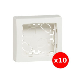 Legrand Oteo - LOT de 10 cadres saillie 1 poste - Réf : 086091x10