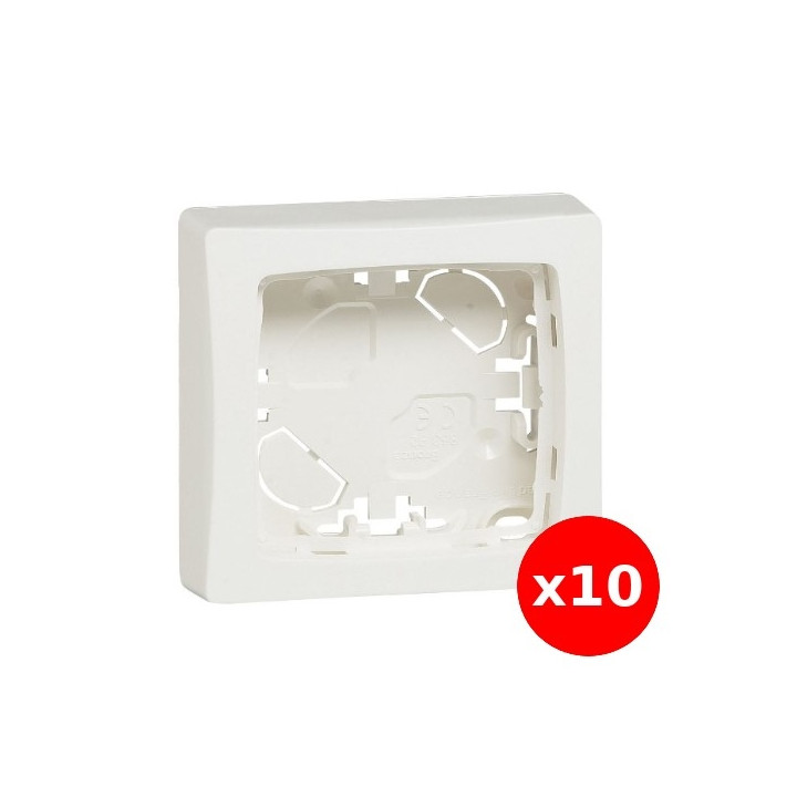 Legrand Oteo - LOT de 10 cadres saillie 1 poste - Réf : 086091x10