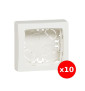 Legrand Oteo - LOT de 10 cadres saillie 1 poste - Réf : 086091x10
