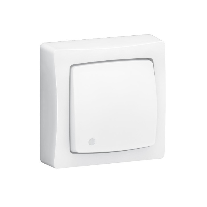 Legrand - Transformeur simple 3 en 1 - interrupteur - va et vient - poussoir lumineux - Saillie - Complet - Réf.: 086017L