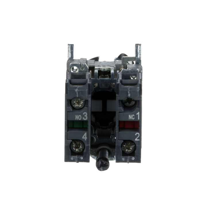 Schneider - Harmony XB4 - bouton tournant - 2 positions fixes - 1F+1O - noir - Ø22 - Réf : XB4BD25