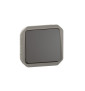 Legrand - Plexo - Interrupteur ou Va-et-Vient - composable - anthracite - 10A - 250V - IP55/IK08 - Réf : 069801L