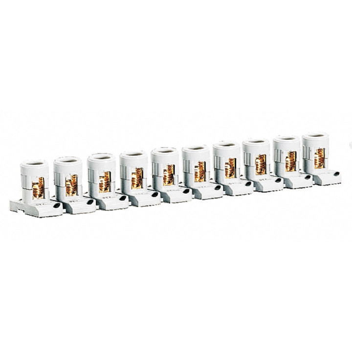 Legrand - Barrette de 10 bornes séparables 2 x 16 mm2 - Réf : 034002
