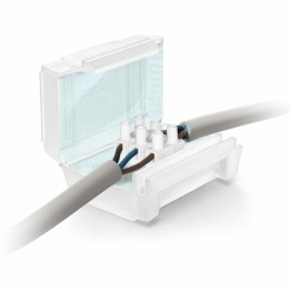 Ray Tech - Gel cover line - Accessoire pré-rempli en gel - 63x35x28 - Prêt à l'emploi - 2x4mm2 - OHM