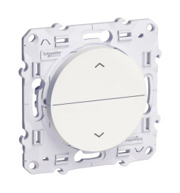 Schneider Odace - Poussoir volets-roulant 2 boutons montée/descente - Réf : S520207