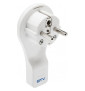 GTV Lighting - Prise extra plate - 2P+T - Blanc - Réf : AE-VA1UNI-00