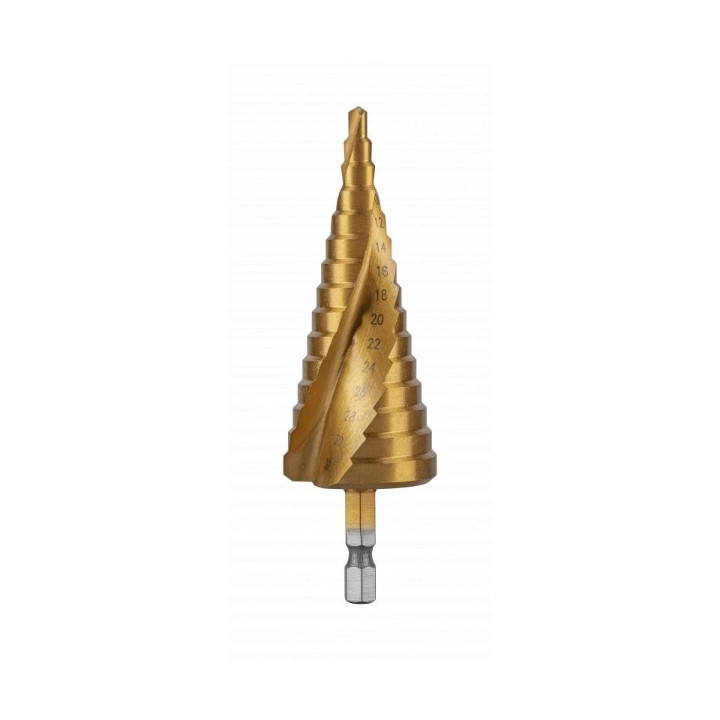 Hogert - Foret à étage 4-32mm spécial électricien - Réf: HT6D326
