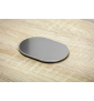 GTV Lighting - Multiprise encastrable SLIDE - 1 x PC 2P+T + 1 x USB Type A et C - Ø60mm - Aluminium - Réf : AE-BPW1U1UCH-51N