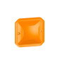 Legrand - Diffuseur pour voyant de balisage et de signalisation étanche Plexo - Orange - Réf : 069590L