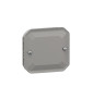 Legrand - Plexo - Obturateur étanche avec enjoliveur finition gris - IP55/IK08 - Réf : 069537L
