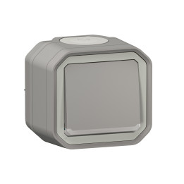 Legrand Plexo - Bouton poussoir lumineux 10A - 250V - IP55/IK08 - Réf : 069722L