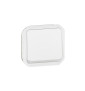 Legrand - Plexo - Poussoir NO+NF lumineux - 10A - 250V - composable - étanche - IP55/IK08 - Blanc - Réf : 069616L