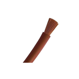Fil souple H07VK de 16mm² souple - Marron - Coupe au mètre - Réf : VK16M