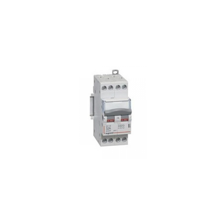Legrand - DX3 Interrupteur-sectionneur 4P - 32A - 2 mod - Réf : 406479