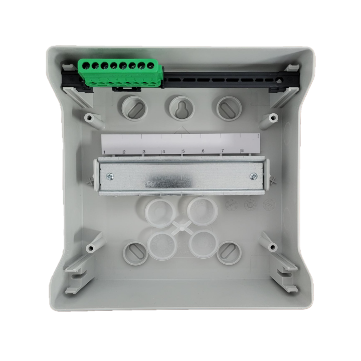Schneider - Mureva Mini coffret étanche - 8 modules - IP65/IK09 - Réf : 13959M