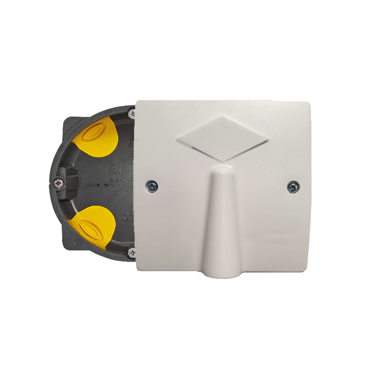 SIB - Sortie de câble 20/32A - à vis dim. 100x100 + Boîte legrand Batibox BBC - P11032+080086L