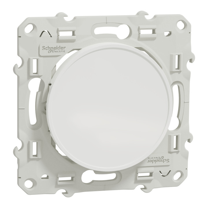 Schneider Odace - Obturateur blanc à vis Complet - Réf : S520666+ S520702