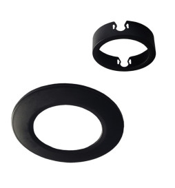 Electra - Collerette et Adaptateur noir pour Spot LED Electra 302687 - Réf : 302768