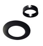 Electra - Collerette et Adaptateur noir pour Spot LED Electra 302687 - Réf : 302768