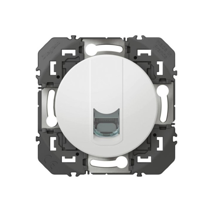 Legrand - Prise blindée RJ45 catégorie6 STP Dooxie - Finition Blanc - Réf.: 600375