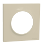Schneider - Odace - Styl - Plaque 1 poste - Sable - Réf : S520702B1