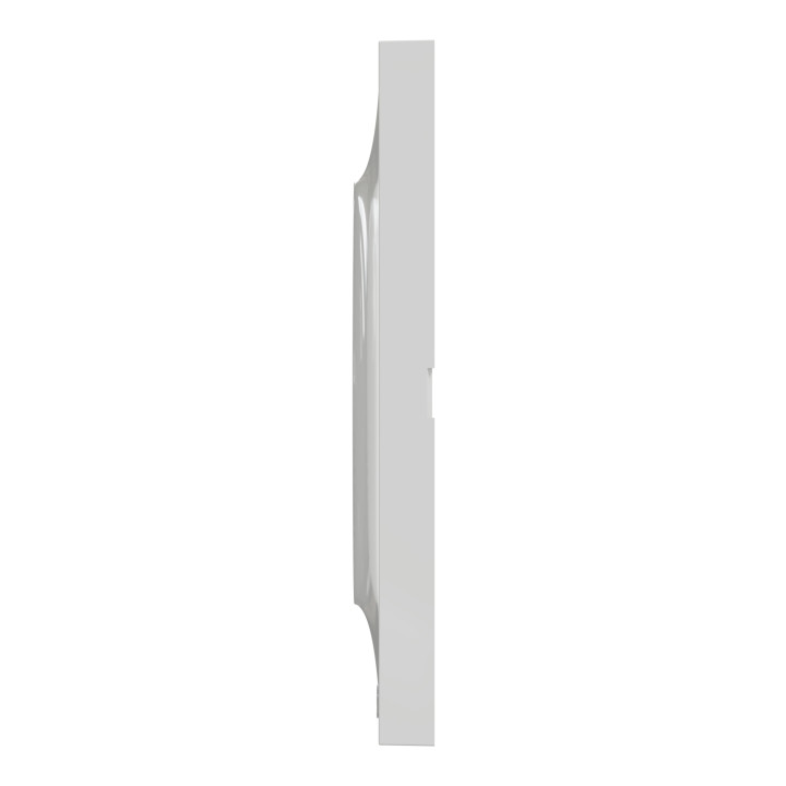 Schneider - Odace - Styl - Plaque 3 postes - Entraxe 71mm - Gris - Réf : S520706A1