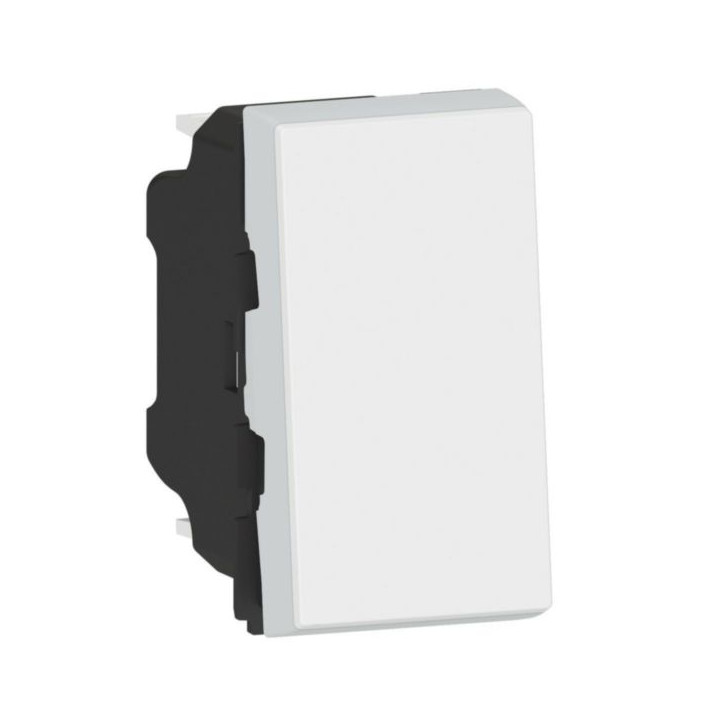 Legrand - Mosaic - Interrupteur Va et Vient Témoin - Blanc - 10A - 1M - Réf : 278001L+067685L