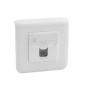 Legrand Mosaic - Prise RJ45 Cat. 6 FTP complet - 1 poste (2M) - 080251 + 277802L + 076565