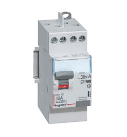 LEGRAND - Interrupteur Différentiel 2P - 40A - 30ma Type F - Départ Haut - 411623