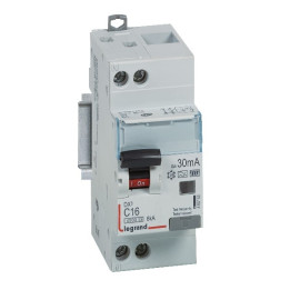 LEGRAND - Disjoncteur Différentiel DX3 P+N - 16A - 30mA - Type F -Réf : 410753