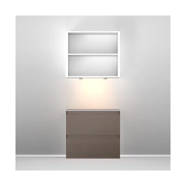 Miidex - Réglette LED Slim Home III - 617mm - 10W - IP44 - 3000/4000/6000K - Réf : 100962
