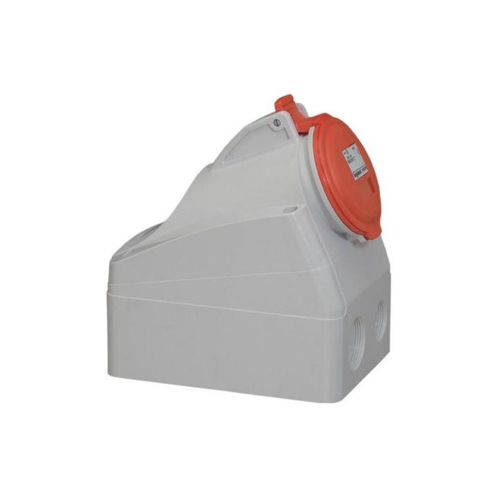 Legrand - Prise saillie fixe P17 IP44 32A - 3P+N+T - 380V à 415V - Réf : 555259