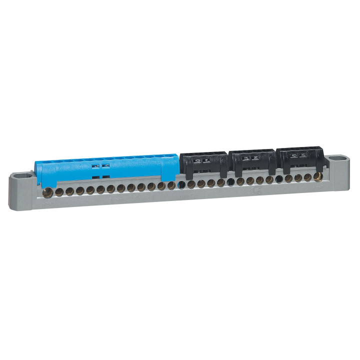 Legrand - Répartiteur 3P+N - Drivia 13M - L. 227mm - Réf : 404814