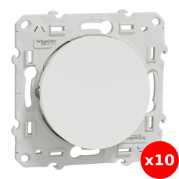 Schneider Odace - Bouton poussoir - 10A - 250V - S520206x10