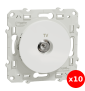 Schneider Odace - Prise TV simple - Réf : S520445x10