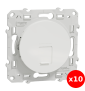 Schneider Odace - Prise RJ 45 cat 6 STP Grade 3 - s520476x10