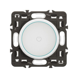 Legrand - Céliane 2024 - Variateur avec ou sans neutre - 200W - LED - Blanc - SANS PLAQUE - 1 poste - Réf : CX0408