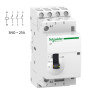 Schneider - Contacteur Acti9 à commande manu - J/N - 25A - 3NO - 230/240V 50Hz - Réf : A9C21833