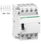 Schneider - Acti9 - Contacteur iCT à commande manu - 63A - 4NO - 230/240V - 50Hz - Réf : A9C21864