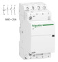 Schneider - Acti9 - Contacteur iCT - 25A - 3NO - 230/240V - 50Hz - Réf : A9C20833