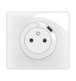Legrand - Céliane 2024 - Prise surface avec prise USB type C - Blanc - Avec support et enjoliveur - COMPLET - Réf : CG0140